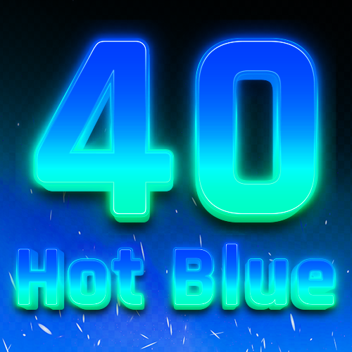 40 Hot Blue