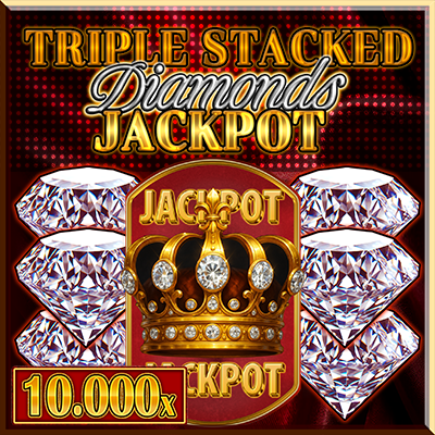 Triple Stacked Diamonds Jackpot