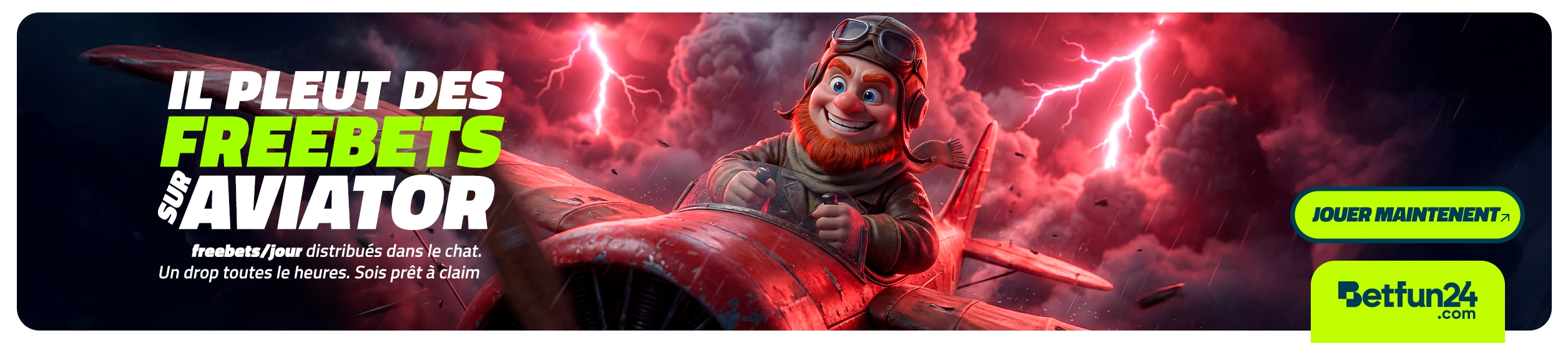 Aviator Chat Rains — Promotion Free Spins BetFun24
